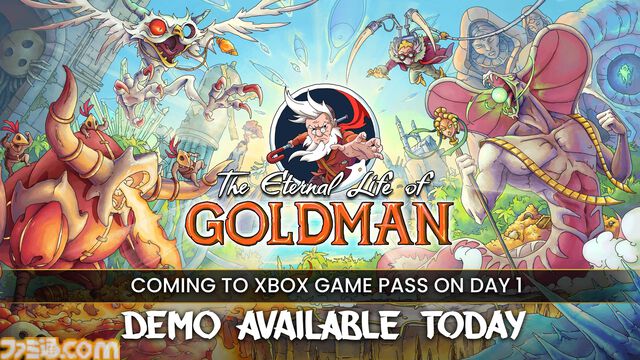 『The Eternal Life of Goldman』老人が1本の杖を手に神秘的なボスに挑む2Dアクションアドベンチャー。Xbox Series X|S用体験版が本日（3/27）より配信