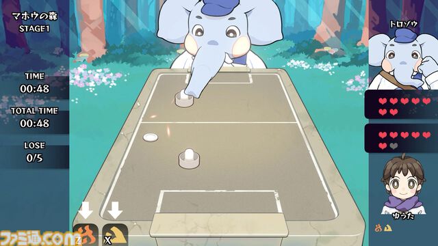 『エアホッケー@GAMEPACK』新作『エアホッケー ゆうしゃとマホウの森』Steamページ公開。“ローグライト要素”導入で鬼畜ゲームが進化