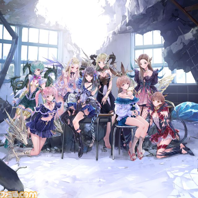 『ブルーリフレクション カルテット 少女たちのキセキ』発表。『ブルリフ』4作品を1本に。アニメ、スマホゲーは本作用に再構成＆再構築