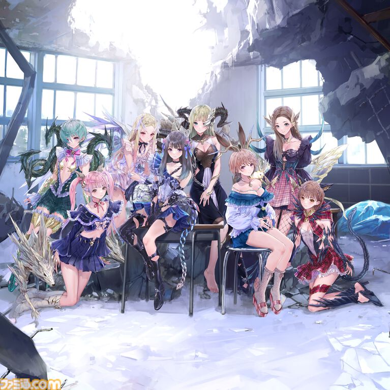 『ブルーリフレクション カルテット 少女たちのキセキ』発表。『ブルリフ』4作品を1本に。アニメ、スマホゲーは本作用に再構成&再構築