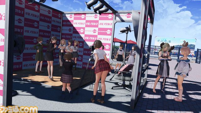 『ブルーリフレクション カルテット 少女たちのキセキ』発表。『ブルリフ』4作品を1本に。アニメ、スマホゲーは本作用に再構成＆再構築