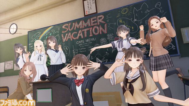 『ブルーリフレクション カルテット 少女たちのキセキ』発表。『ブルリフ』4作品を1本に。アニメ、スマホゲーは本作用に再構成＆再構築