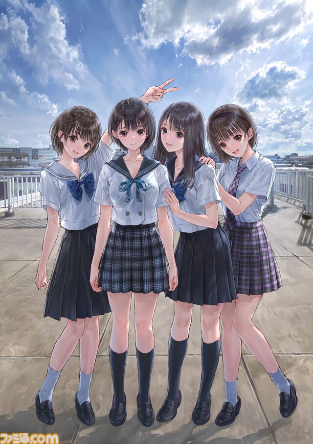 『ブルーリフレクション カルテット 少女たちのキセキ』発表。『ブルリフ』4作品を1本に。アニメ、スマホゲーは本作用に再構成＆再構築