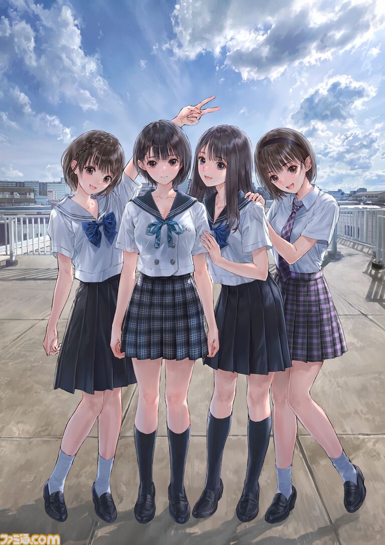 『ブルーリフレクション カルテット 少女たちのキセキ』発表。『ブルリフ』4作品を1本に。アニメ、スマホゲーは本作用に再構成&再構築