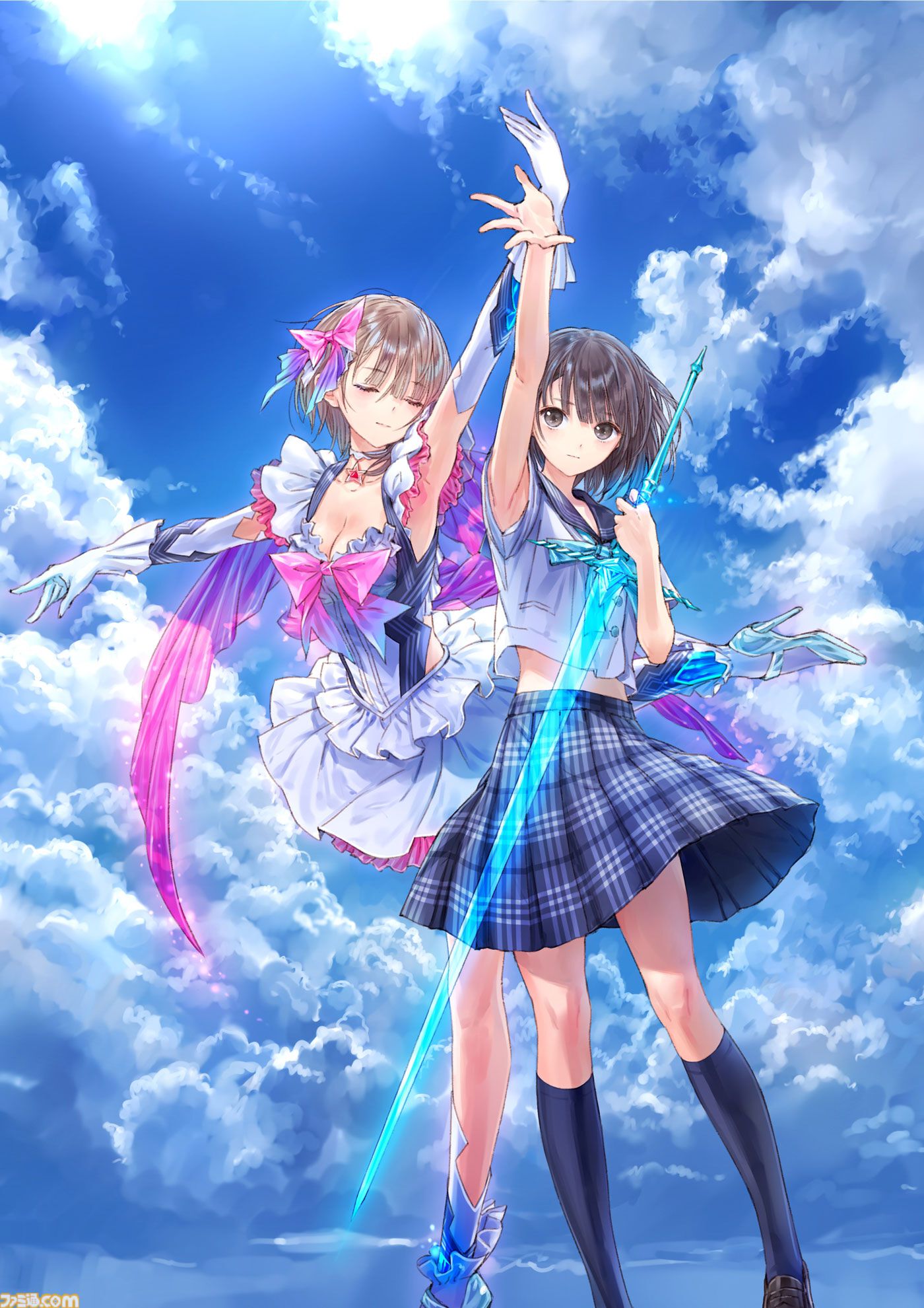 ブルーリフレクション カルテット 少女たちのキセキ』発表。『ブルリフ