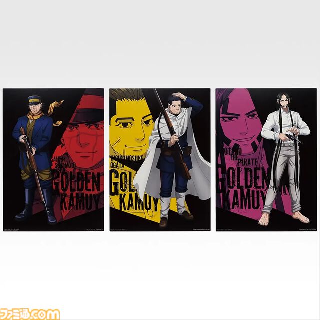 『ゴールデンカムイ』尾形・杉元に加え、房太郎のフィギュアも登場！ ファン必見のグッズが目白押しな新作一番くじが本日（3/28）発売