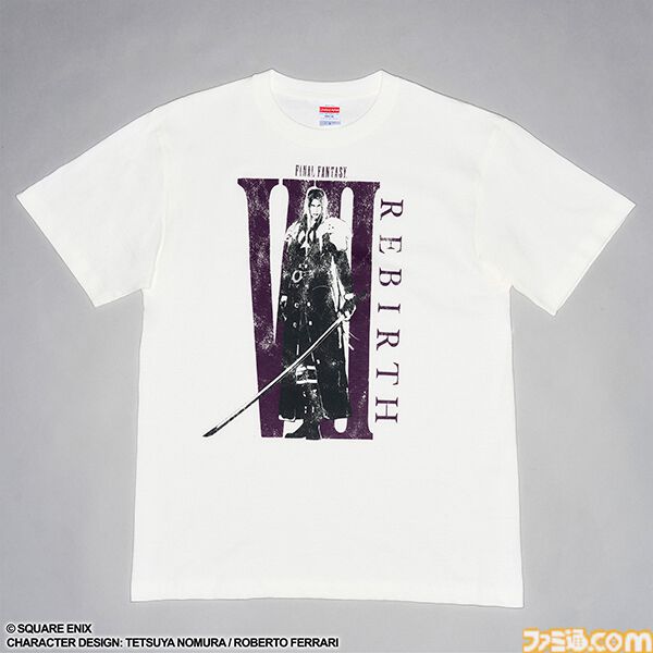 『FF7 リバース』クラウド、セフィロスのTシャツや『ピクセルリマスター』のマウスパッド、白魔道士&黒魔道士のライトなど『FF』新グッズが公式ECサイトにて予約販売