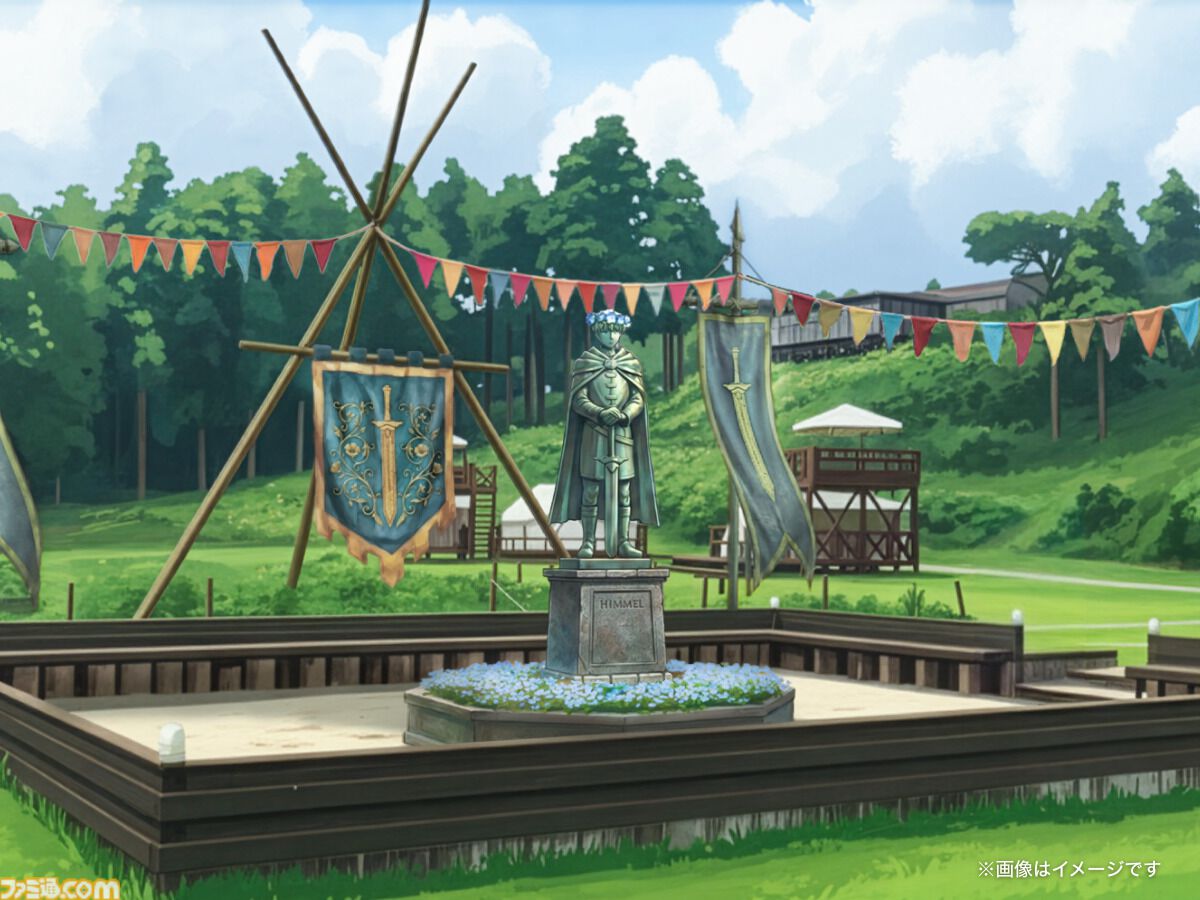 『葬送のフリーレン』千葉県で宿泊コラボが7月17日より開催。ヒンメルがフリーレンに指輪を贈るシーンを再現したフォトスポットなどが設置