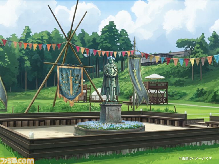 『葬送のフリーレン』千葉県で宿泊コラボが7月17日より開催。ヒンメルがフリーレンに指輪を贈るシーンを再現したフォトスポットなどが設置