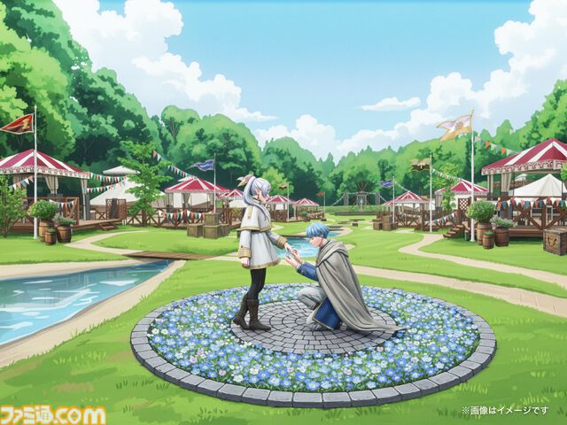 『葬送のフリーレン』千葉県で宿泊コラボが7月17日より開催。ヒンメルがフリーレンに指輪を贈るシーンを再現したフォトスポットなどが設置