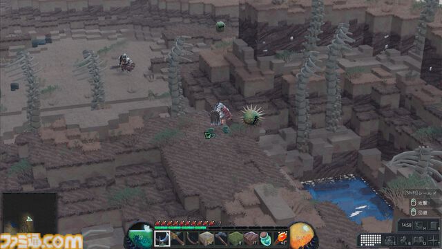 『Direland』バトル・建築・クラフトなど自由なプレイが楽しめるサンドボックスRPGのストアページが公開。モンスターひしめく大地でサバイバル。装備や能力を強化して巨大ボスに挑め