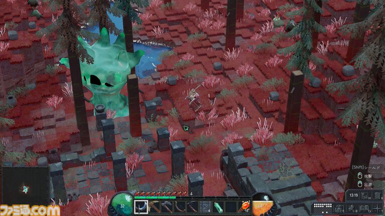 『Direland』バトル・建築・クラフトなど自由なプレイが楽しめるサンドボックスRPGのストアページが公開。モンスターひしめく大地でサバイバル。装備や能力を強化して巨大ボスに挑め