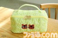 『あつまれ どうぶつの森』葉っぱとまめきち＆つぶきちのキルティングポーチ、さくら・喫茶ハトのタンブラーが本日（3/31）発売