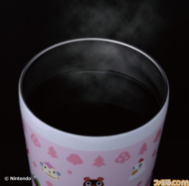 『あつまれ どうぶつの森』葉っぱとまめきち＆つぶきちのキルティングポーチ、さくら・喫茶ハトのタンブラーが本日（3/31）発売