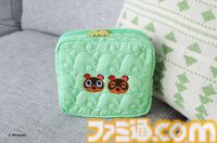 『あつまれ どうぶつの森』葉っぱとまめきち＆つぶきちのキルティングポーチ、さくら・喫茶ハトのタンブラーが本日（3/31）発売