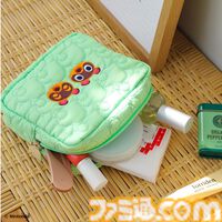 『あつまれ どうぶつの森』葉っぱとまめきち＆つぶきちのキルティングポーチ、さくら・喫茶ハトのタンブラーが本日（3/31）発売