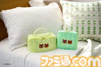 『あつまれ どうぶつの森』葉っぱとまめきち＆つぶきちのキルティングポーチ、さくら・喫茶ハトのタンブラーが本日（3/31）発売