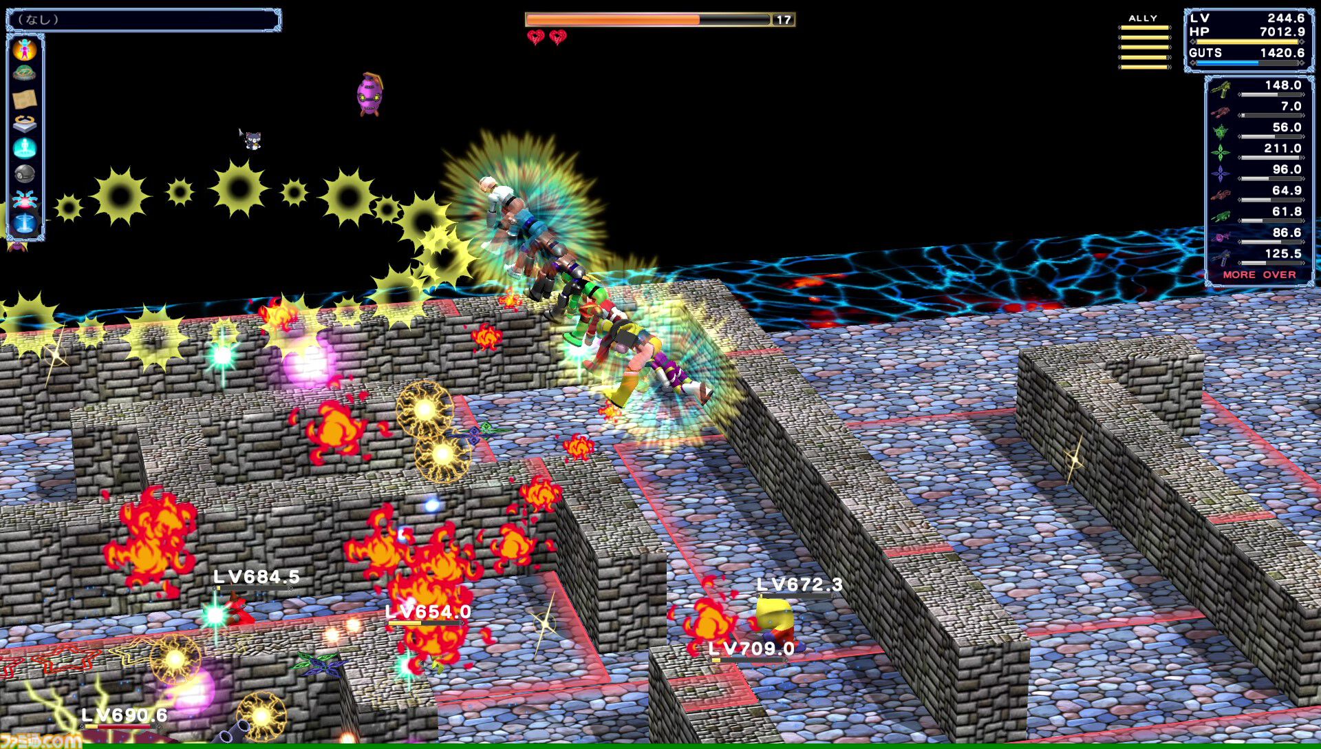 『宇宙銀河ウォーズ』やりこみ充実100万階ダンジョン攻略シューティングRPGが近日配信予定。ルールやギミックの裏をつく“システムハック”が攻略のカギに