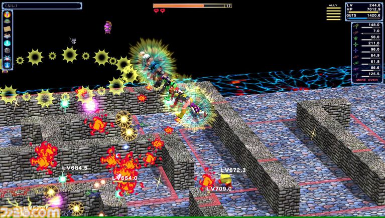 『宇宙銀河ウォーズ』やりこみ充実100万階ダンジョン攻略シューティングRPGが近日配信予定。ルールやギミックの裏をつく“システムハック”が攻略のカギに