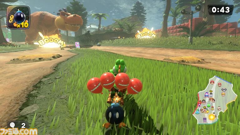 『マリオカート ワールド』新バトル“ドッカン！ボムへい”が本日（3/31）のアプデで追加。アイテム“キラー”は強化調整でショートカットルートに進みやすく