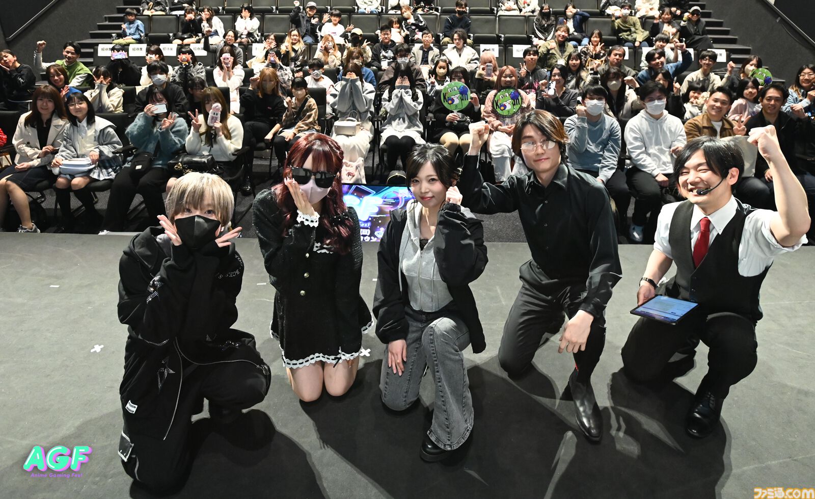 人気TikTokerによる生実況ステージで会場テンションぶちあがり！ ゲームストリーマーチーム“TIZZ TRIDENT”結成お披露⽬ステージも盛況に【Anime Gaming Fest】