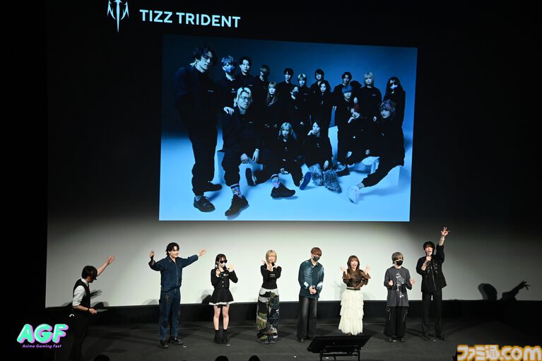 人気TikTokerによる生実況ステージで会場テンションぶちあがり! ゲームストリーマーチーム“TIZZ TRIDENT”結成お披露⽬ステージも盛況に【Anime Gaming Fest】