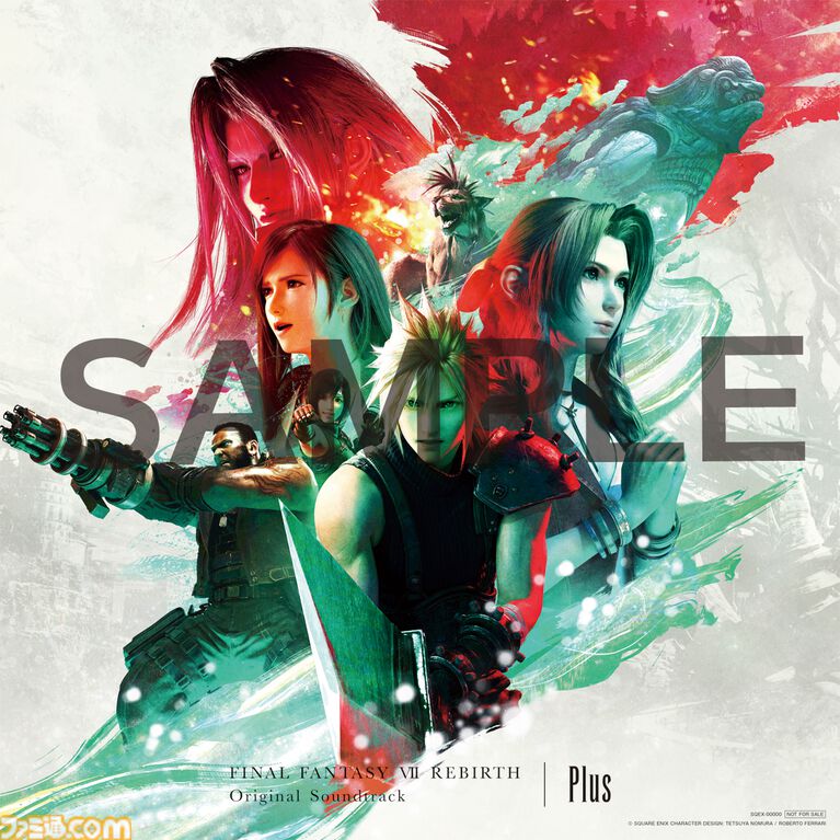 『FF7 リバース』オリジナルサウンドトラックプラスが本日（4/1）発売。これまでに未収録だったゲーム内楽曲133曲がCD5枚組で収録