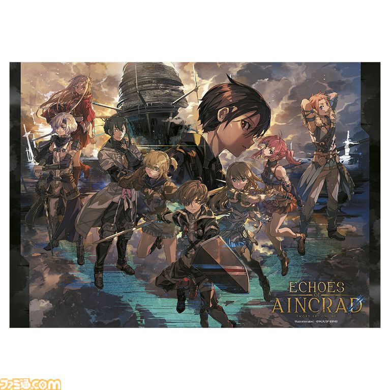 『SAO』ゲーム最新作『Echoes of Aincrad』プレミアムエディションに同梱されるグッズの実物画像が公開。ビジュアルブック収録の設定資料も一部お披露目