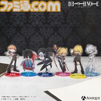 『デスノート』タロットカード風ジオラマアクリルステンド、証明写真風ブロマイドなどが登場。4月30日より順次開催となるホップアップショップで発売
