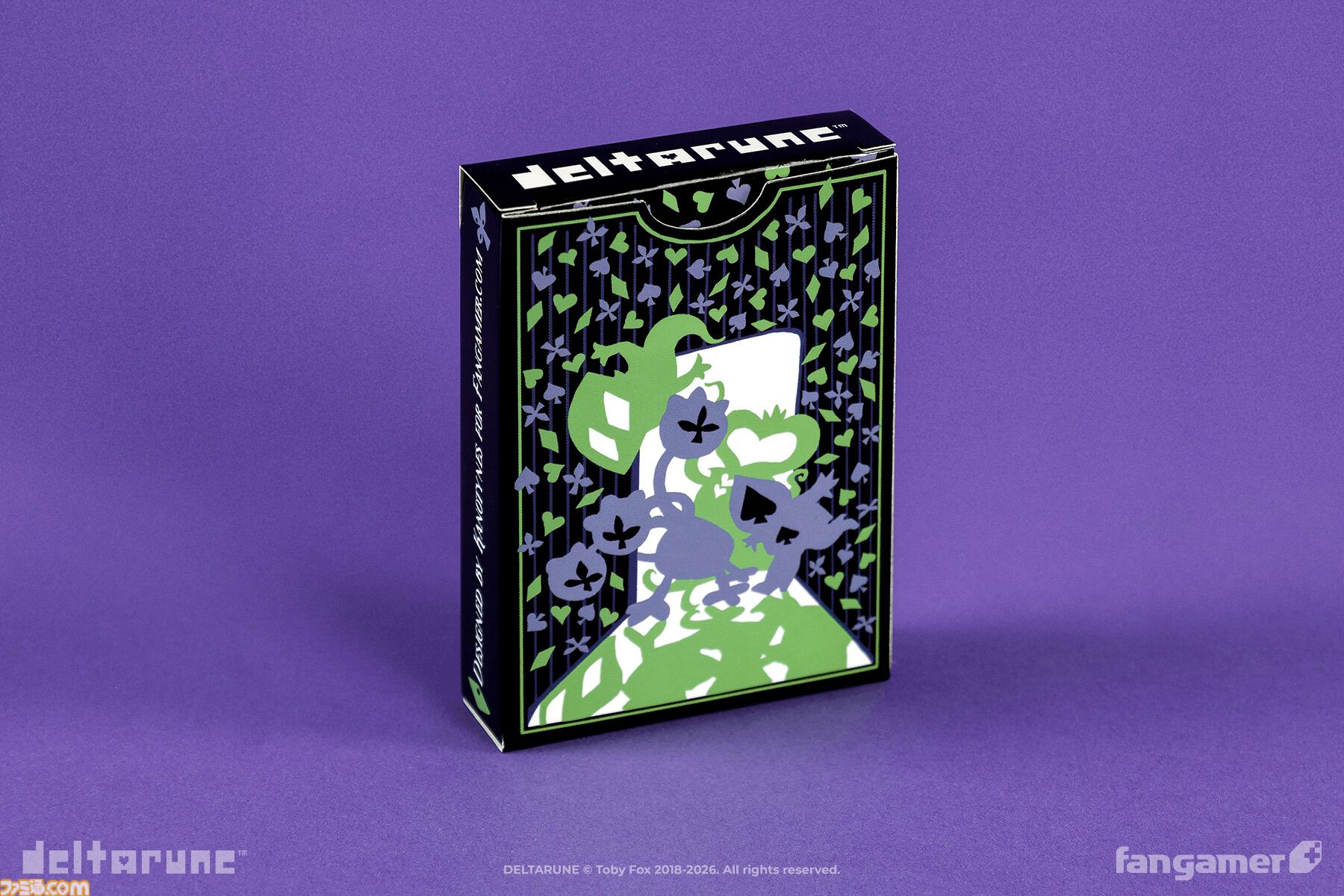 『UNDERTALE』＆『DELTARUNE』の新グッズ登場。オメガフラウィーのポスターやランサーたちのトランプなどがラインアップ。トランプには“ルールのカード”が付いてくる