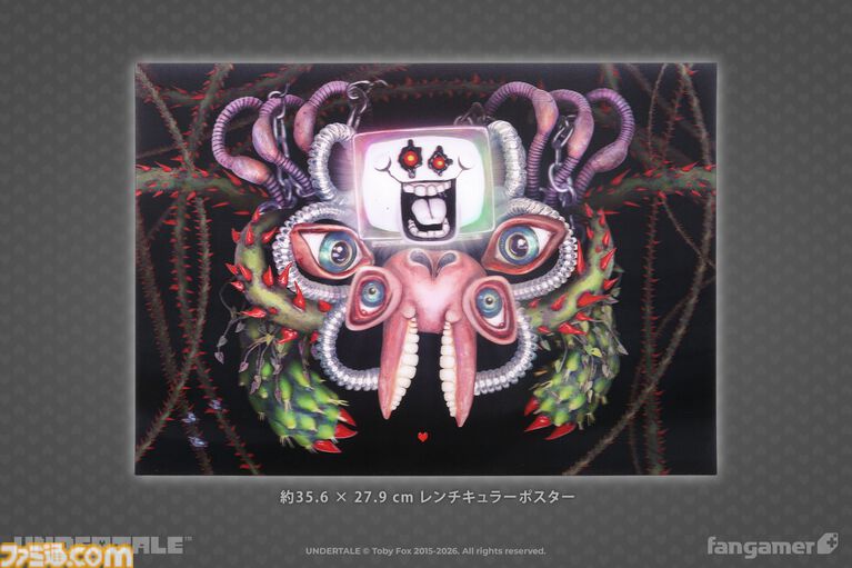 『UNDERTALE』＆『DELTARUNE』の新グッズ登場。オメガフラウィーのポスターやランサーたちのトランプなどがラインアップ。トランプには“ルールのカード”が付いてくる