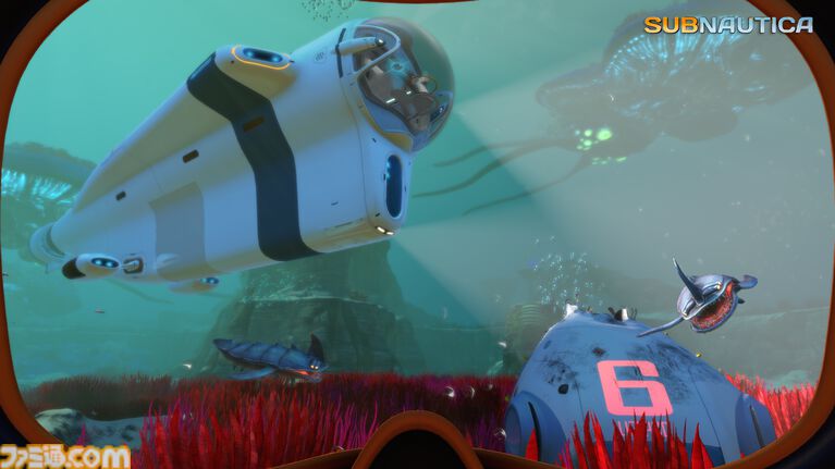 『サブノーティカ』未知の生物が潜む海洋惑星サバイバルが明日（4/3）より無料プレイ可能に。危険に満ちた過酷な深海を探索し脱出を目指す