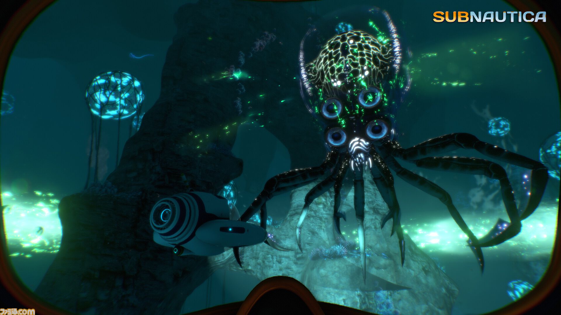 『サブノーティカ』未知の生物が潜む海洋惑星サバイバルが明日（4/3）より無料プレイ可能に。危険に満ちた過酷な深海を探索し脱出を目指す
