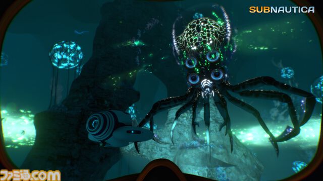 『サブノーティカ』未知の生物が潜む海洋惑星サバイバルが明日（4/3）より無料プレイ可能に。危険に満ちた過酷な深海を探索し脱出を目指す