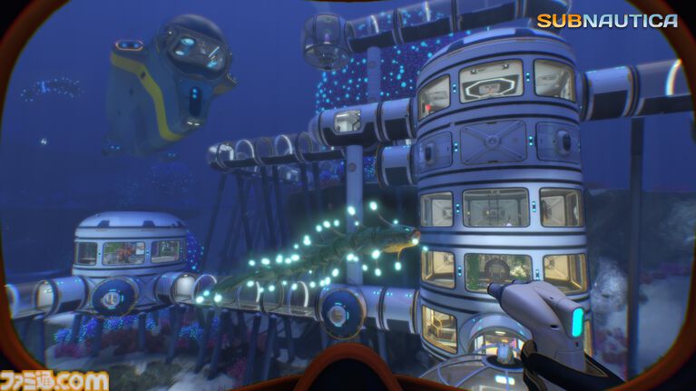 『サブノーティカ』未知の生物が潜む海洋惑星サバイバルが明日（4/3）より無料プレイ可能に。危険に満ちた過酷な深海を探索し脱出を目指す