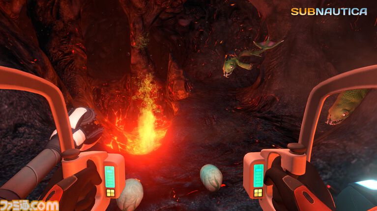 『サブノーティカ』未知の生物が潜む海洋惑星サバイバルが明日（4/3）より無料プレイ可能に。危険に満ちた過酷な深海を探索し脱出を目指す