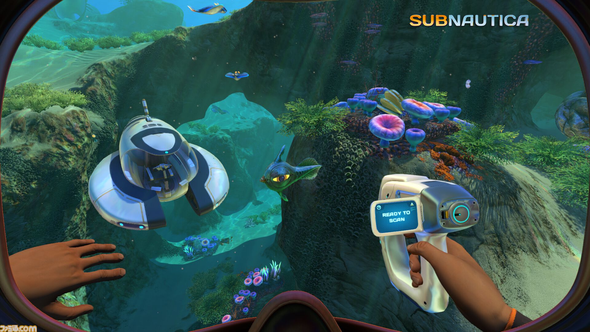 『サブノーティカ』未知の生物が潜む海洋惑星サバイバルが明日（4/3）より無料プレイ可能に。危険に満ちた過酷な深海を探索し脱出を目指す
