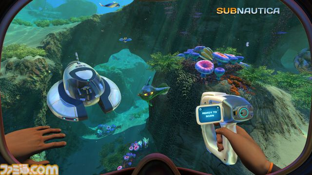 『サブノーティカ』未知の生物が潜む海洋惑星サバイバルが明日（4/3）より無料プレイ可能に。危険に満ちた過酷な深海を探索し脱出を目指す