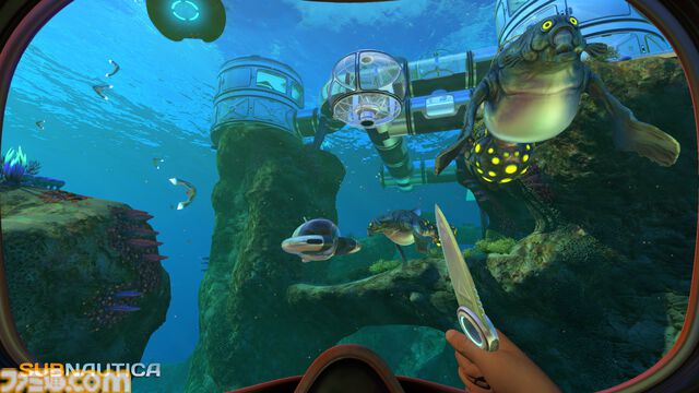 『サブノーティカ』未知の生物が潜む海洋惑星サバイバルが明日（4/3）より無料プレイ可能に。危険に満ちた過酷な深海を探索し脱出を目指す