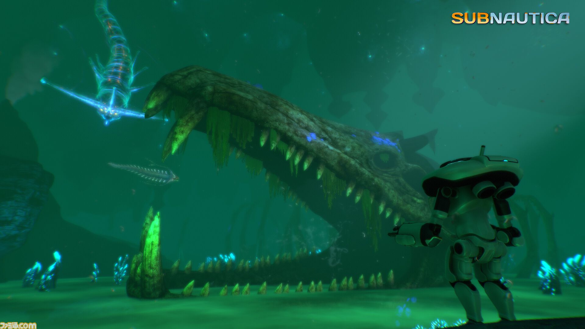 『サブノーティカ』未知の生物が潜む海洋惑星サバイバルが明日（4/3）より無料プレイ可能に。危険に満ちた過酷な深海を探索し脱出を目指す