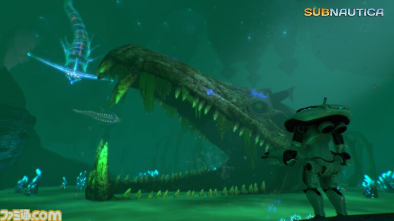 『サブノーティカ』未知の生物が潜む海洋惑星サバイバルが明日（4/3）より無料プレイ可能に。危険に満ちた過酷な深海を探索し脱出を目指す