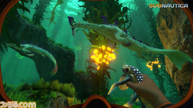 『サブノーティカ』未知の生物が潜む海洋惑星サバイバルが明日（4/3）より無料プレイ可能に。危険に満ちた過酷な深海を探索し脱出を目指す