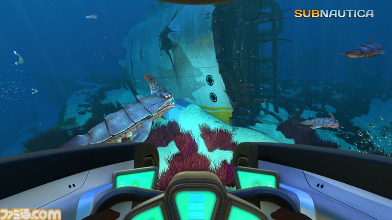 『サブノーティカ』未知の生物が潜む海洋惑星サバイバルが明日（4/3）より無料プレイ可能に。危険に満ちた過酷な深海を探索し脱出を目指す