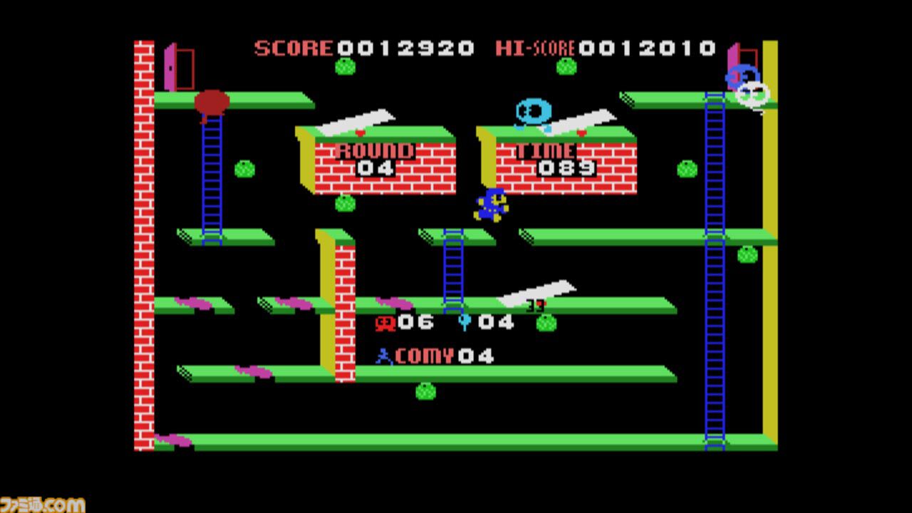 シーソー MSX』シーソーやトランポリンを使って戦うジャンプアクション