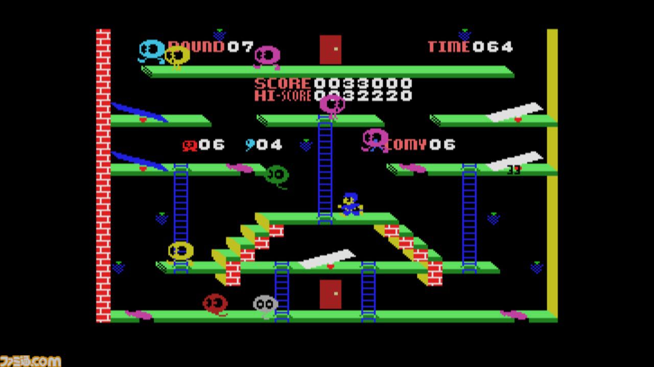 シーソー MSX』シーソーやトランポリンを使って戦うジャンプアクション