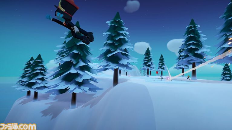 『スーパーバトルゴルフ』打順を無視して妨害しまくるハチャメチャゴルフゲームが4月10日に大型アップデート。周りのプレイヤーを凍結させる新アイテムや雪景色の新ホールが登場