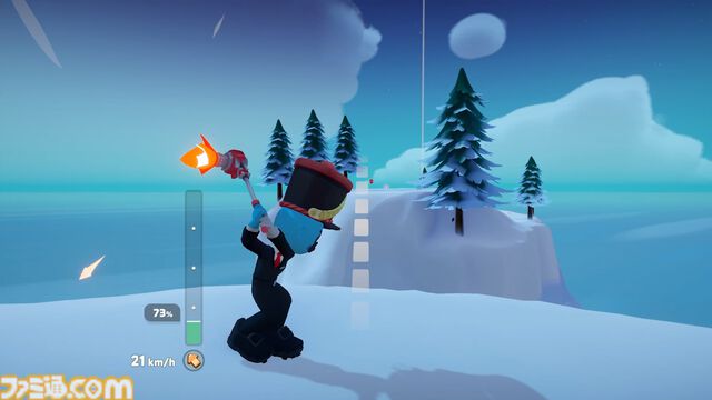 『スーパーバトルゴルフ』打順を無視して妨害しまくるハチャメチャゴルフゲームが4月10日に大型アップデート。周りのプレイヤーを凍結させる新アイテムや雪景色の新ホールが登場