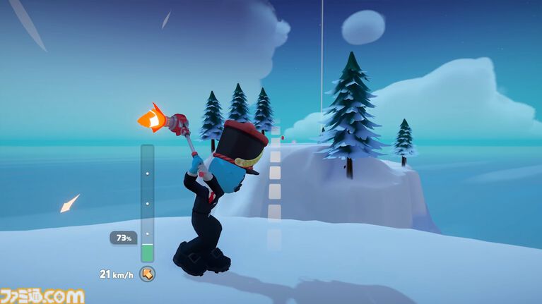 『スーパーバトルゴルフ』打順を無視して妨害しまくるハチャメチャゴルフゲームが4月10日に大型アップデート。周りのプレイヤーを凍結させる新アイテムや雪景色の新ホールが登場