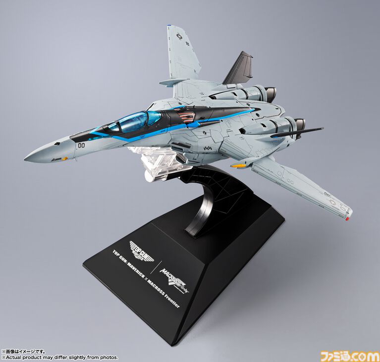 【マクロスF】『トップガン』コラボ、マーヴェリックカラーのVF-25が登場。変形ギミック搭載のフィギュアが本日（4/3）予約開始
