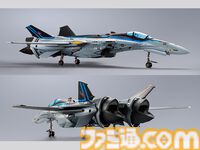 【マクロスF】『トップガン』コラボ、マーヴェリックカラーのVF-25が登場。変形ギミック搭載のフィギュアが本日（4/3）予約開始